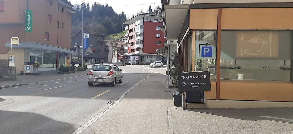 Eingang der Praxis
